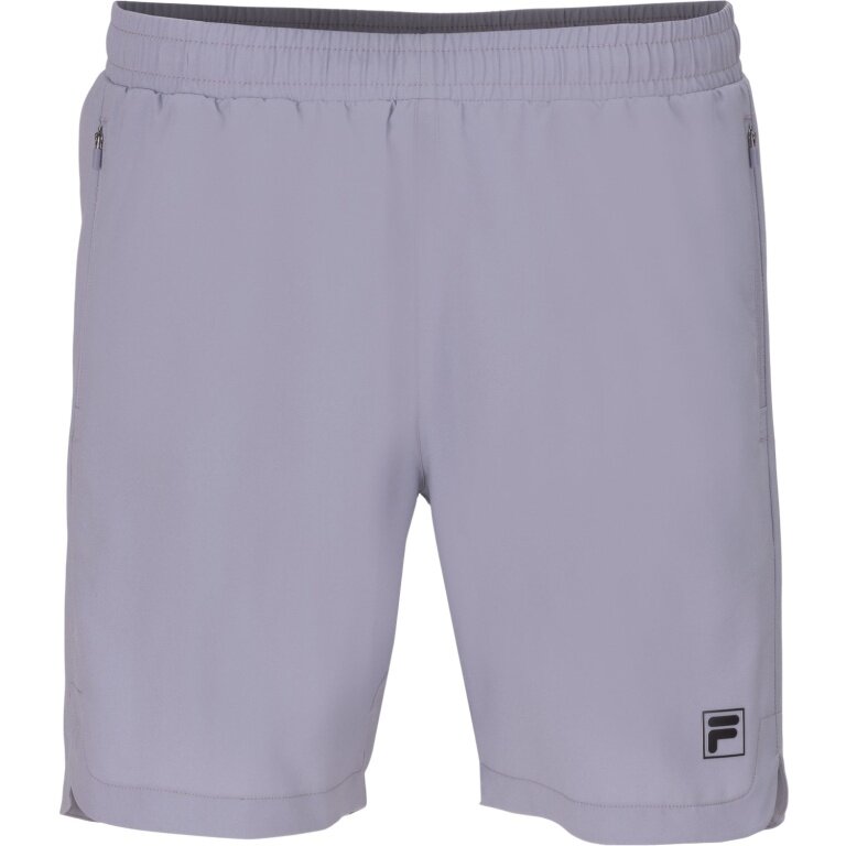 Fila Tennishose Short Elrik (4-Wege-Stretch) kurz lavendergrau Herren