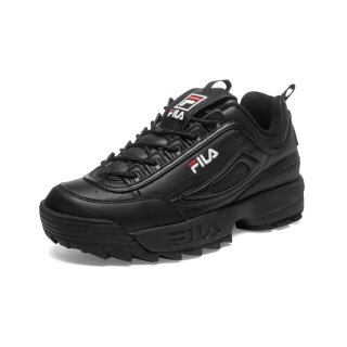 Fila Sneaker Disruptor (Leder) schwarz Damen
