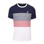 Fila Tennis-Tshirt BB 1983 (rec. Polyester) weiss/navy/rot Herren