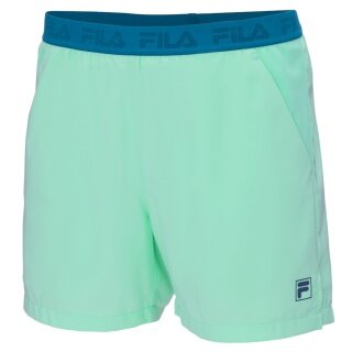 Fila Tennishose Short Jarno (4-Wege-Stretch) kurz grün Herren