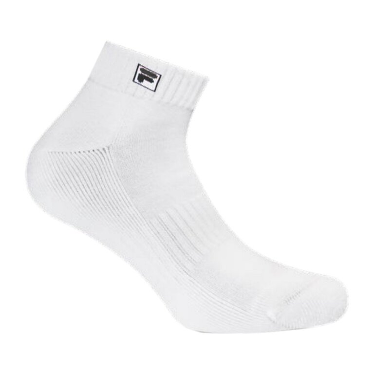 Fila Tennissocke F-Box Premium Ankle (Mischgewebe) weiss - 2 Paar