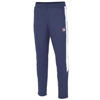 Fila Trainingshose Pant Jan (100% Polyester) indigoblau/weiss Herren