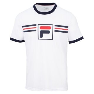 Fila Tshirt Oscar (angenehmes Tragegefühl) weiss Herren