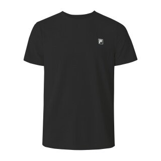 Fila Freizeit Tshirt Tristan (100% Polyester, moderner Look) schwarz Herren