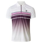 Fila Tennis-Polo Diego (rec. Polyester) weiss/violett Herren