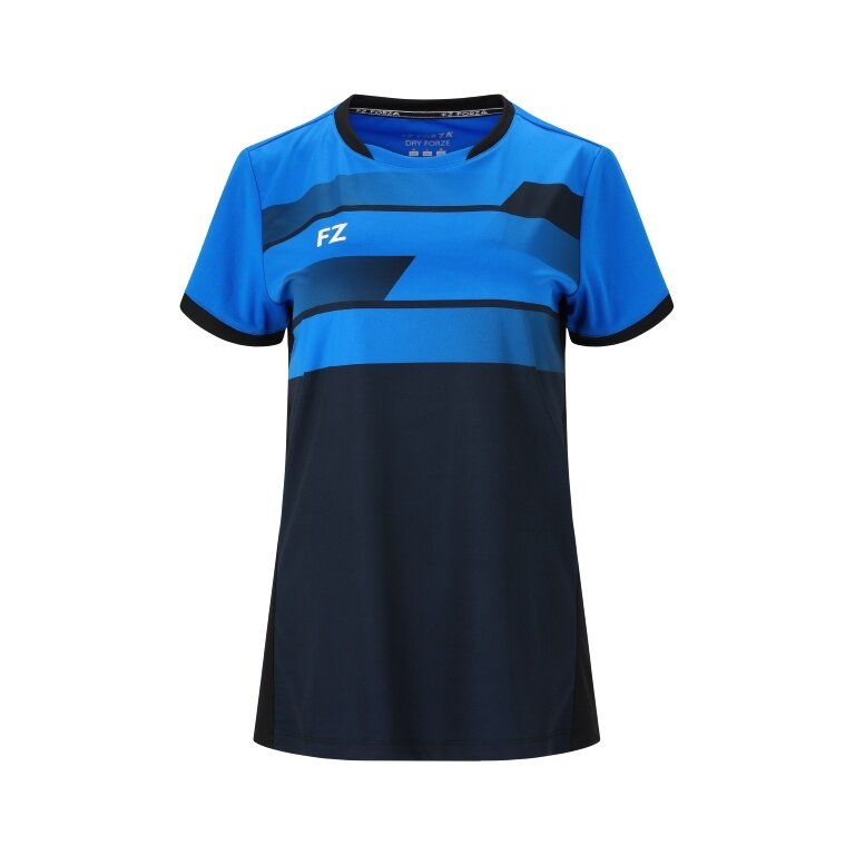 Forza Sport-Shirt Leer Tee (hohe Atmungsaktivität) dunkelblau Damen