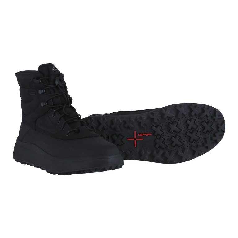 Geox Winterschuhe Granito + Grip ABX D (wasserdicht, warm Innenfutter) schwarz Herren