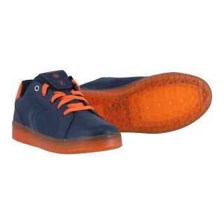 Geox Sneaker Kommodor navyblau/orange Kinder