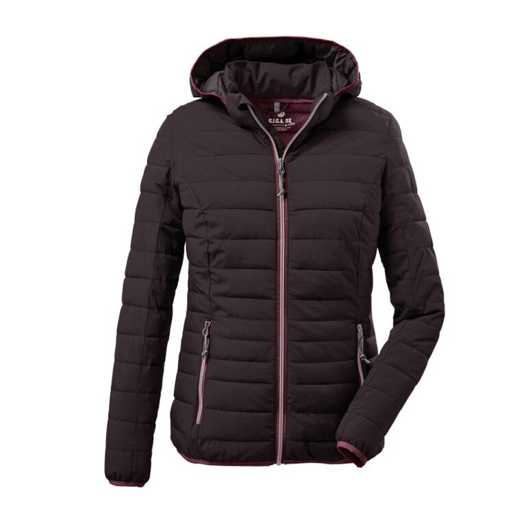 G.I.G.A. DX Winter-Funktionsjacke Uyaka mit Kapuze (wasserabweisend und winddicht) pflaume violett Damen