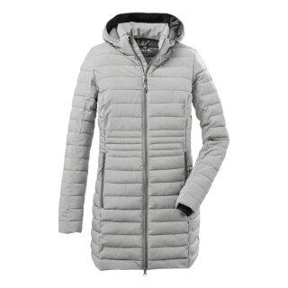 G.I.G.A. DX Winter-Funktionsparka Bacarya mit abzippbarer Kapuze (wasserabweisend und winddicht) hellgrau Damen