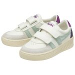 Gola Sneaker Grandslam Trident 2025 (PU,Klettverschluss) weiss/türkis/violett Kinder