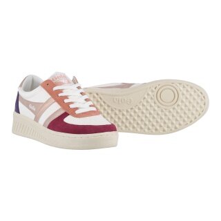 Gola Sneaker Grandslam Quadrant weiss/rosegold/violett Damen