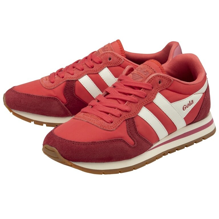 Gola Sneaker Daytona Chute 2025 korallenrot/dunkelrot/offweiss Damen