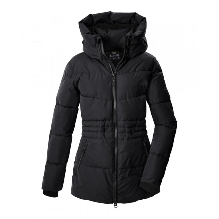 G.I.G.A. DX Winter-Steppjacke GW 11 mit Kapuze (warm, winddicht) schwarz Damen