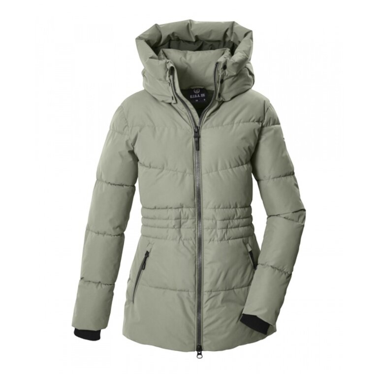 G.I.G.A. DX Winter-Steppjacke GW 11 mit Kapuze (warm, winddicht) seagrün Damen