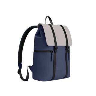 Gaston Luga Alltags-Rucksack Spläsh 2.0 (wasserdicht) dunkelblau/taupe - 14 Liter