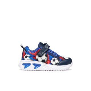 Geox Sneaker Assister Fußball-Motiv dunkelblau/bunt Jungen
