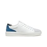 Geox Sneaker Deiven (Veloursleder) 2026 weiss/blau Herren