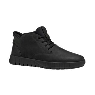 Geox Sneaker Flextride Plus Mid (Leder) schwarz Herren