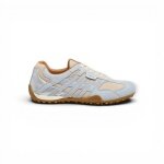 Geox Sneaker Snake Original (Mesh/Textil) hellblau/braun Damen