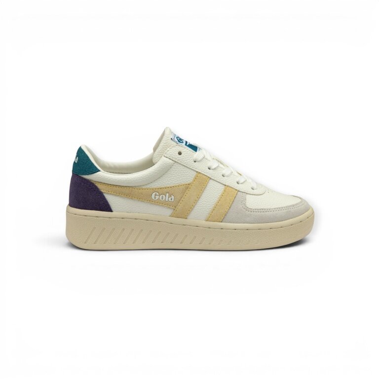Gola Sneaker Grandslam Trident 2026 weiss/buttermilk/peacoatblau Damen