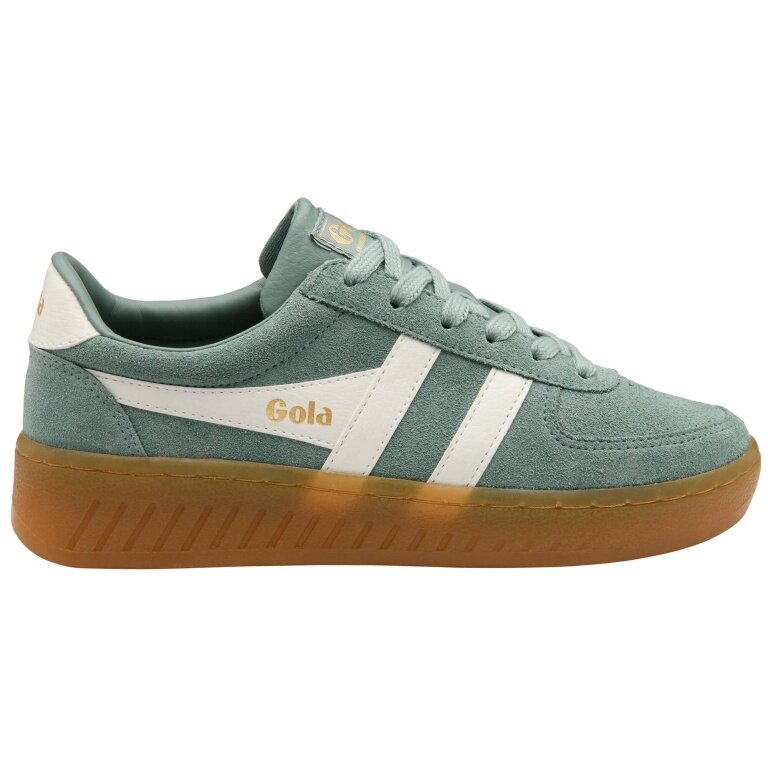 Gola Sneaker Grandslam Wildleder 2026 mistgrün/offwhite Damen