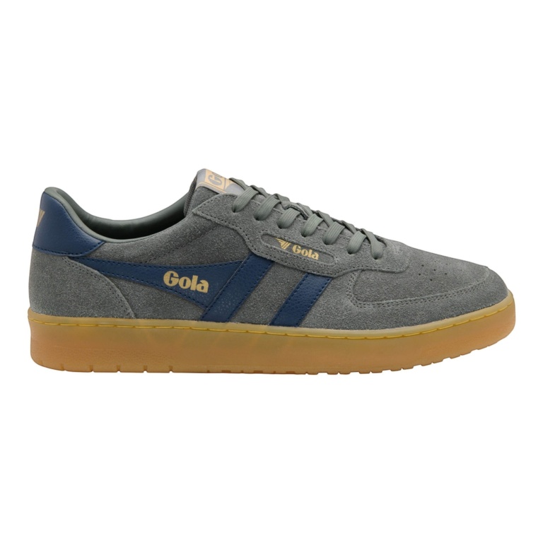 Gola Sneaker Hawk '86 2026 (Wildleder) grau/navyblau/gum Herren