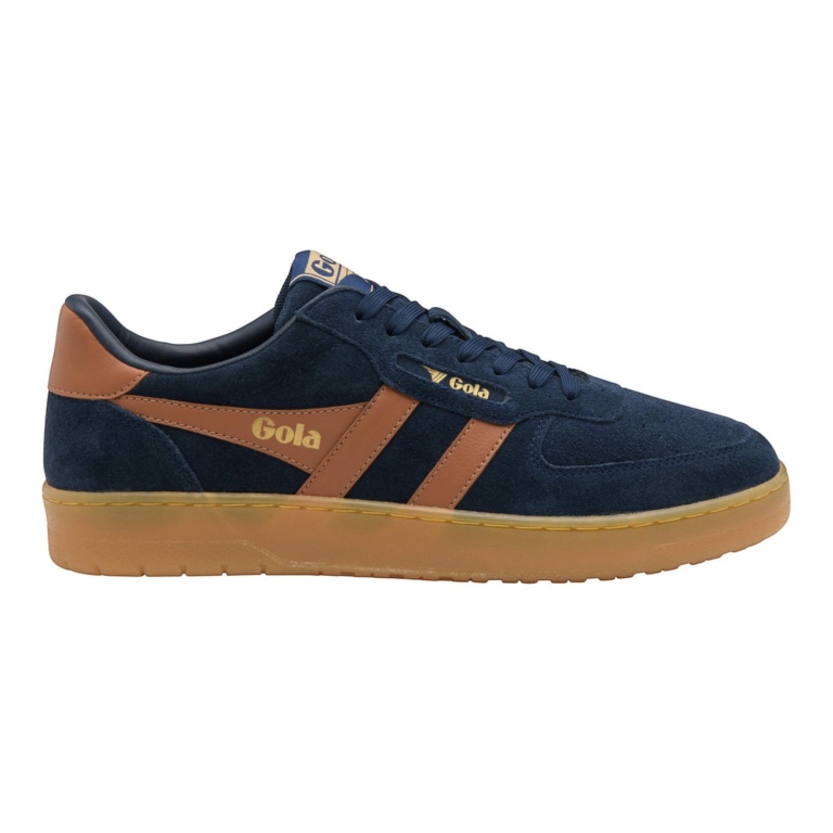 Gola Sneaker Hawk '86 2026 (Wildleder) navyblau/braun/gum Herren