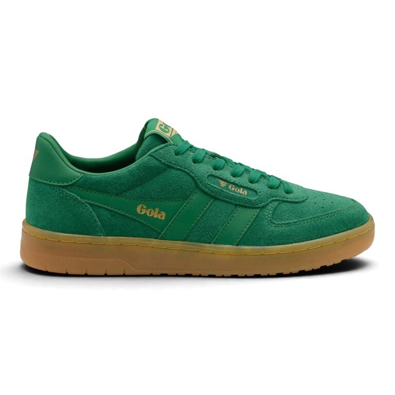 Gola Sneaker Hawk '86 2026 (Wildleder) emerald/gum Damen