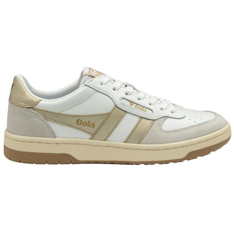 Gola Sneaker Hawk 2026 weiss/gold/beige Damen