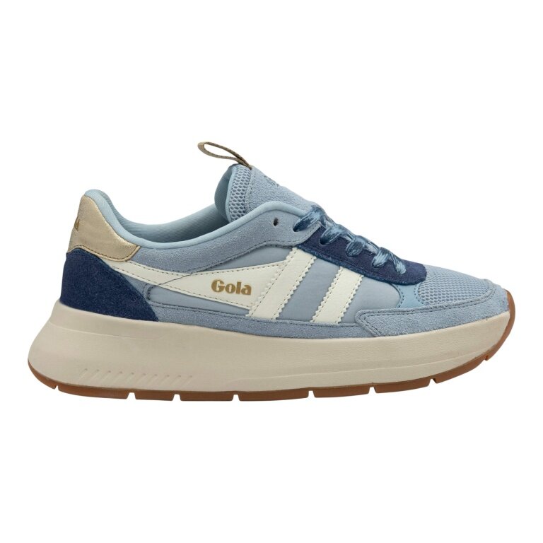 Gola Sneaker Phoenix hellblau/gold Damen