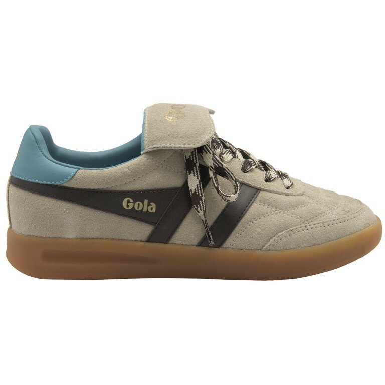 Gola Sneaker Stadia '86 2026 bonegrau/mochabraun/noceanblau Damen