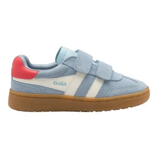 Gola Sneaker Viper 2026 (Wildleder, Klettverschluss) hellblau Kinder