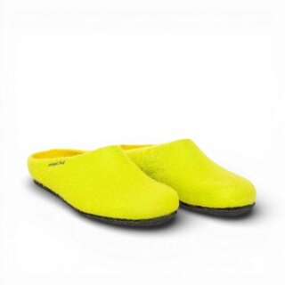 Gottstein Hausschuhe Magicfelt 709 (100% Wolle) gelb (Größe 36-42)