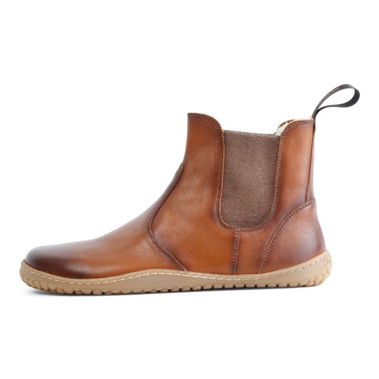 Grand Step Shoes Barfussschuhe Kim Barefoot Chelsea - dunkelbraun