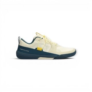 Groundies Barfussschuhe G-Flex Precision (Fitnessschuhe, Zero Drop, breite Zehenbox) beige/tealgrün Herren