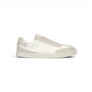 Groundies Sneaker Panama (Veloursleder/Nappaleder) beige/weiss Damen