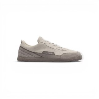 Groundies Sneaker Zurich (Veloursleder/Textil, Zero Drop) grau/beige Herren