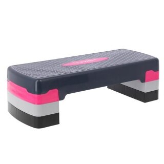 HMS Aerobic Step AS002 Trainingstreppe pink/grau