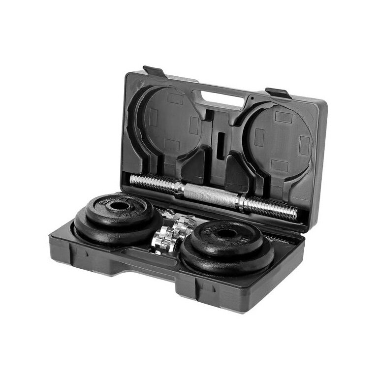 HMS Fitness ST20 Kurzhantel im Koffer 2x10kg