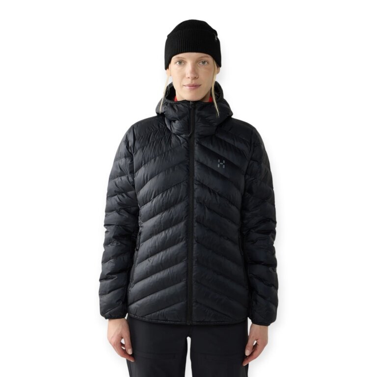 Haglöfs Isolationsjacke Särna Mimic II Hood (warm, gefüllt mit MIMIC Gold) schwarz Damen