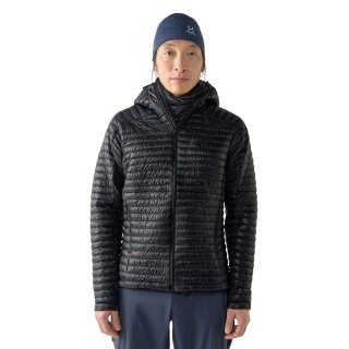 Haglöfs Isolationsjacke L.I.M Mimic II Hood (superleichtes, reißfestes Pertex Quantum) schwarz Herren