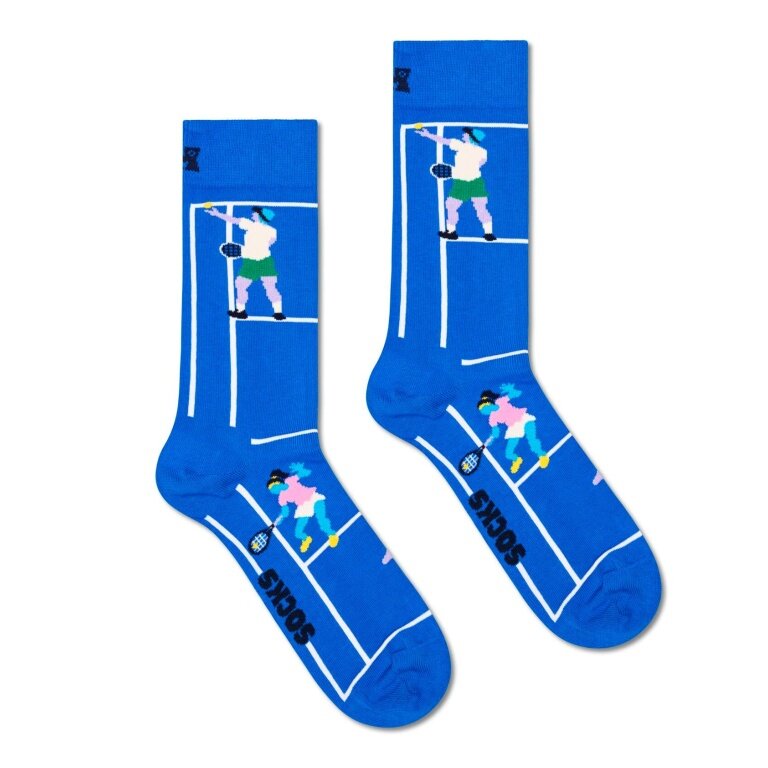 Happy Socks Tagessocke Crew Tennis Gift Set mehrfarbig blau <b>Geschenkbox </b> - 3 Paar