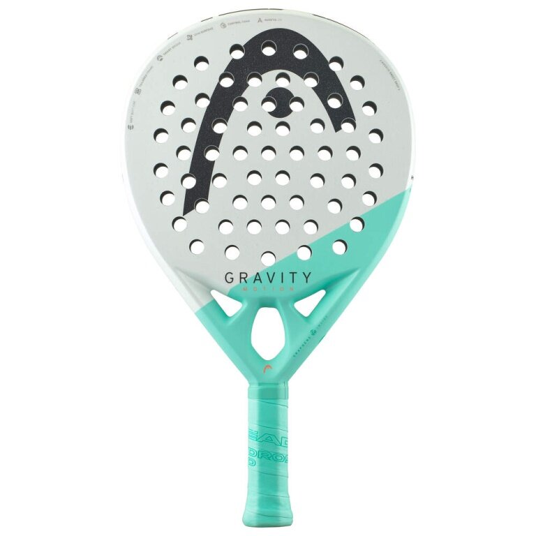 Head Padelschläger Gravity Motion 355g/Rund grau/mint