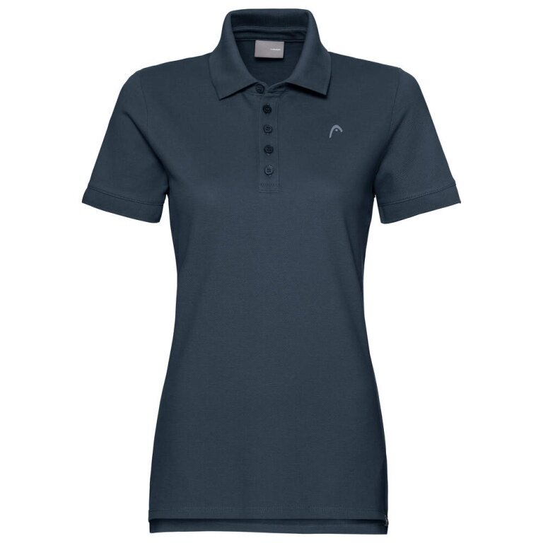 Head Freizeit-Polo (100% Baumwolle) navyblau Damen