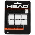 Head Overgrip Prime Tour Perforated 0.6 mm (Komfort, Griffigkeit) weiss 3er