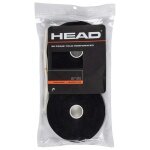 Head Overgrip Prime Tour Perforated 0.6 mm (Komfort, Griffigkeit) schwarz 30er Clip-Beutel