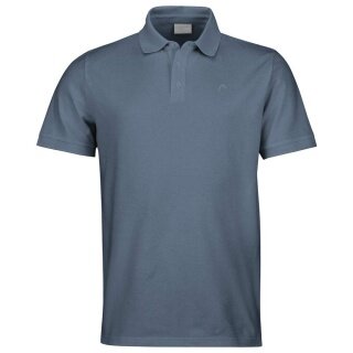 Head Freizeit-Polo Classic (Baumwolle) dunkelgrau Herren