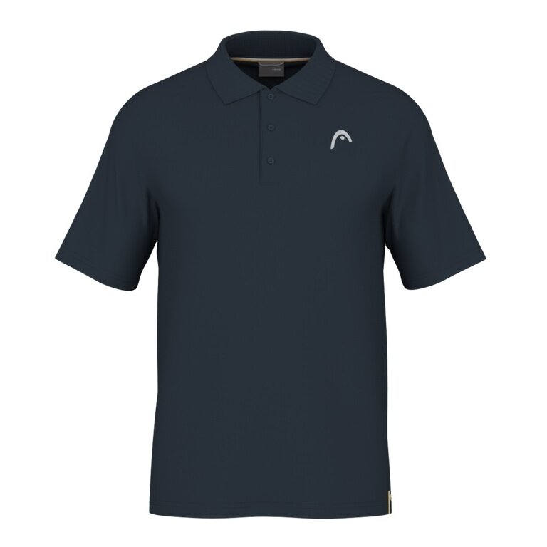 Head Tennis-Polo Performance 2024 (Polyester-Jacquard, schnelltrocknend) navyblau Herren