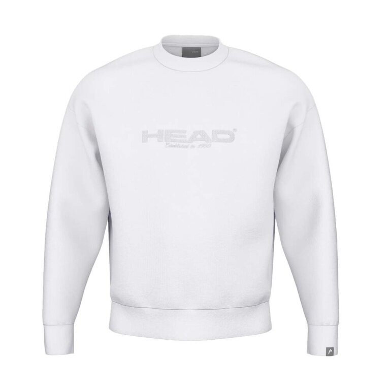 Head Pullover Motion Crewneck (Baumwolle) weiss Herren